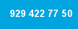 929 422 77 50